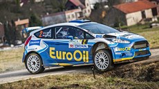 Václav Pech pi Valaské rallye