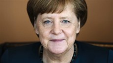 Nmecká kancléka Angela Merkelová na snímku z bezna 2017