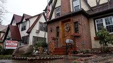 Newyorský dům, ve kterém strávil dětství americký prezident Donald Trump,... Newyorský dům, ve kterém strávil dětství americký prezident Donald Trump,...