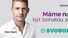 Svobodní představili inovované logo i heslo své kampaně s hashtagem #mamenato. Svobodní představili inovované logo i heslo své kampaně s hashtagem #mamenato.