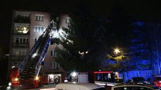 Požár bytu v pražské Hostivaři (24.3.2017). Požár bytu v pražské Hostivaři (24.3.2017).