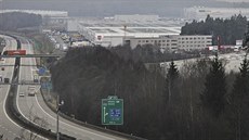Průmyslová zóna CTPark u Boru na Tachovsku. (23. března 2017) Průmyslová zóna CTPark u Boru na Tachovsku. (23. března 2017)