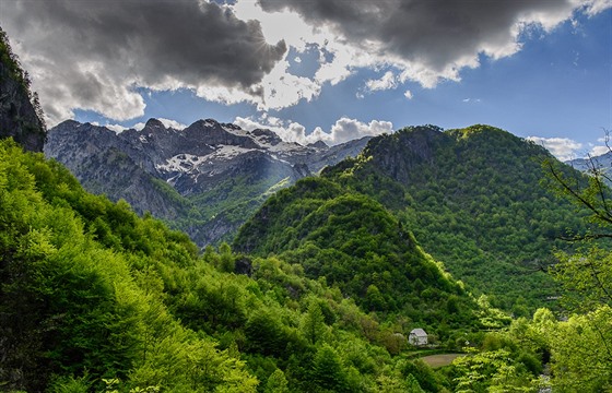 Vesnice Capri, severní Albánie