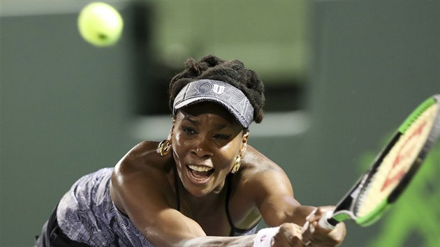 Venus Williamsov ve tvrtfinle turnaje v Miami