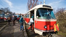 V sobotu Prahou projel ku příležitosti vzniku nové linky 23 tramvajový průvod.... V sobotu Prahou projel ku příležitosti vzniku nové linky 23 tramvajový průvod....