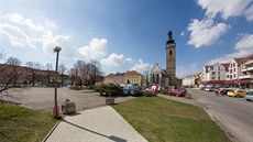 Část náměstí Republiky v Soběslavi už má úpravy za sebou. Teď přijde na řadu... Část náměstí Republiky v Soběslavi už má úpravy za sebou. Teď přijde na řadu...