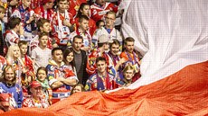 Fanoušci Dynama ukázali v prvním barážovém utkání věrnost klubu. Do arény jich... Fanoušci Dynama ukázali v prvním barážovém utkání věrnost klubu. Do arény jich...