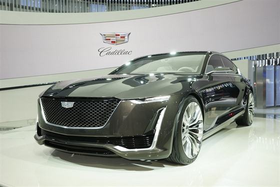 Koncept Cadillac Escala pedstavený na autosalonu v enev 2017