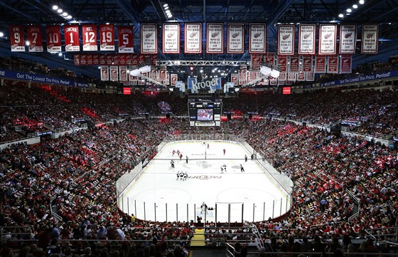 Joe Louis Arena, domov hokejist Detroitu