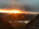 11 Cradle Mountain Run: Východ Slunce