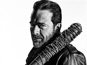 Jeffrey Dean Morgan jako Negan ve Walking Dead Jeffrey Dean Morgan jako Negan ve Walking Dead