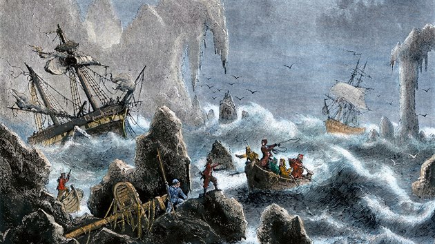 Zkza Beringovy expedice u Aleutskch ostrov v roce 1741