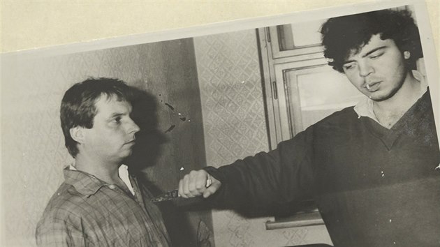 Vrah Zdenk Vocsek: fotografie z policejn rekonstrukce v ppadu vrady Ferdinanda Koudelky