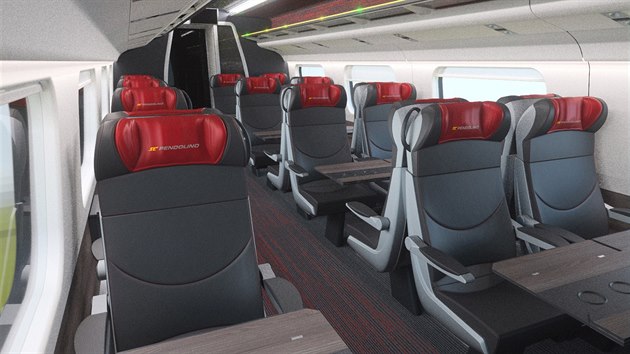 Revitalizace voz Pendolino ady 680, kde byl designov nvrh een spolenost DESCENT architekta Jiho panihela