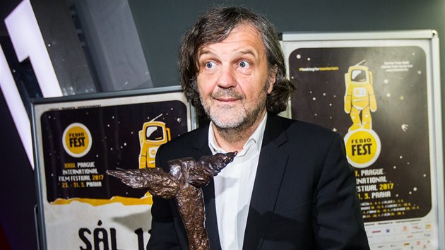 Emir Kusturica  s estnou cenou Febiofestu