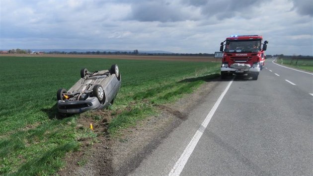 Na silnici z Prostjova do Dubu nad Moravu se bhem nkolika hodin odehrály dv...