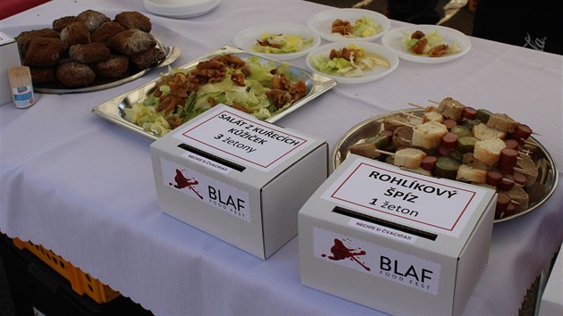 Nabdka atrakc na praskm Blaf Food Festu byla opravdu pestr.
