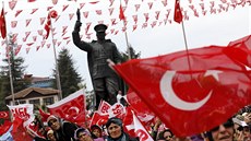Turecko eká referendum o ústavních zmnách, Turci v zahranií u hlasovali.