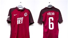 Podepsaný dres fotbalisty AC Sparta Praha Lukáe Váchy