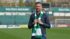 Martin Haek pózuje jako nový trenér Bohemians