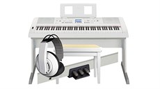 Elektronické piano s dynamickou kladívkovou klávesnicí mete mít i v bytovém...
