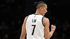 Jeremy Lin v dresu Brooklynu Nets Jeremy Lin v dresu Brooklynu Nets