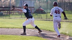 Momentka z baseballového utkání Olomouc - Ostrava Momentka z baseballového utkání Olomouc - Ostrava