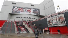 Joe Louis Arena, domov hokejistů Detroitu Joe Louis Arena, domov hokejistů Detroitu