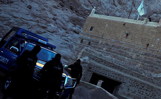 Poblí klátera svaté Kateiny v Egypt dolo k útoku na policejní stanici...