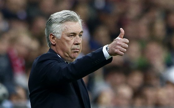 Trenér Carlo Ancelotti z Bayernu Mnichov.