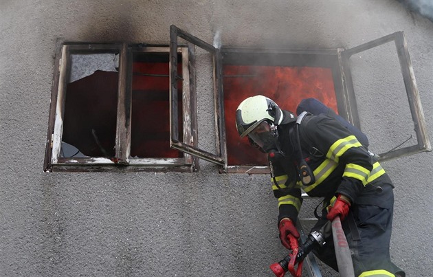 V Opaanech na Táborsku museli zasahovat hasii u poáru domu.