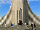 Chrám Hallgrímskirkja v Reykjavíku