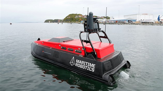 Samoiditeln lo USV norsk spolenosti Maritime Robotics