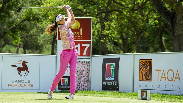 Klra Spilkov na turnaji Ladies European Tour v Rabatu.