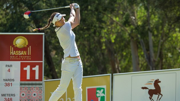 Klra Spilkov na turnaji Ladies European Tour v Rabatu.