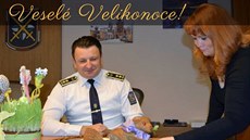 Policejní prezident Tomáš Tuhý popřál lidem veselé Velikonoce. Policejní prezident Tomáš Tuhý popřál lidem veselé Velikonoce.