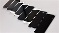 Osm generací smartphon Samsung modelové ady Galaxy S