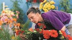 Příprava jarní etapy květinové výstavy Flora Olomouc. Příprava jarní etapy květinové výstavy Flora Olomouc.