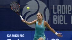 Barbora Strýcová na turnaji v Bielu Barbora Strýcová na turnaji v Bielu