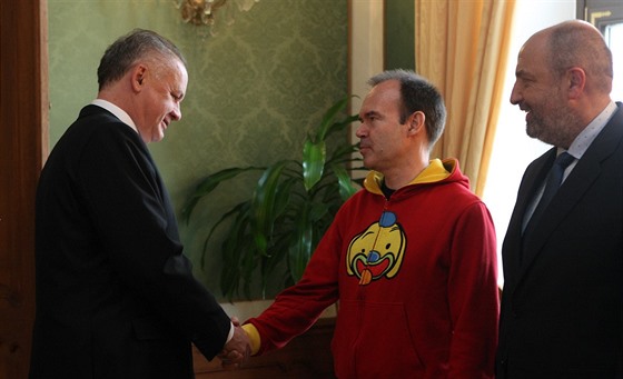 Andrej Kiska a Peter Vasterbacka