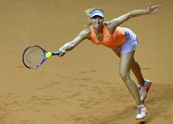 Maria arapovová v semifinále turnaje ve Stuttgartu