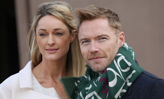 Ronan Keating a Storm Uechtritzová (Londýn, 23. února 2015)