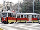 Historická tramvaj ji od poátku sezony vyjídí na pravidelnou trasu ze...