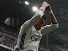 TRADINÍ OSLAVA. Cristiano Ronaldo se v dresu Realu Madrid raduje z gólu v...