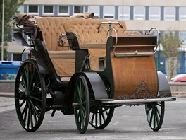 Národní technické muzeum v Praze pipravilo ukázku nejstarích vozidel v...