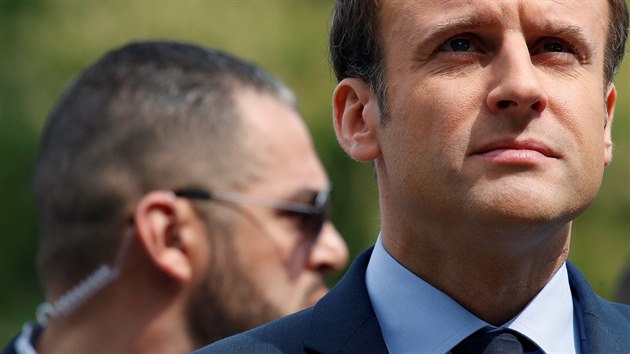 Emmanuel Macron uctil v Pai obti armnsk genocidy (24. dubna 2017)