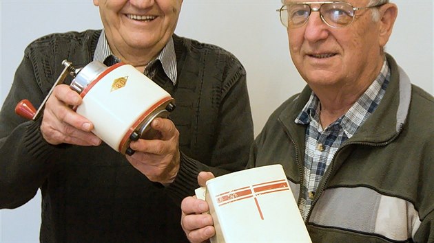 Potomci bratrů Ouhrabků a zároveň majitelé firmy Lodos Miroslav (vlevo) a Vladimír Pěničkovi.