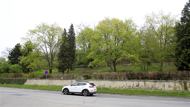 Plocha bvalho hbitova v ulici Fryajova v brnnskch Obanech je v majetku zdej mskokatolick farnosti. V katastru je vedena jako "urnov hj - park" (25. dubna 2017).