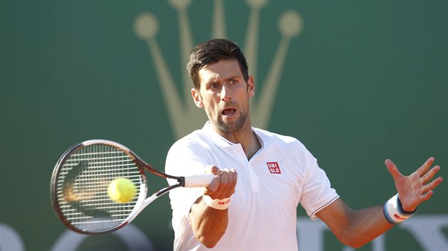 Novak Djokovi ve tvrtfinle turnaje v Monte Carlu.