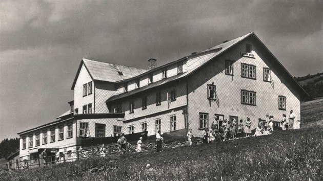 Klnov bouda v roce 1960.
